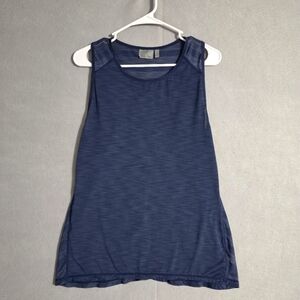 Athleta Womens Blue Kettlebella Athletic Racerback Tank 214028 Size Medium
